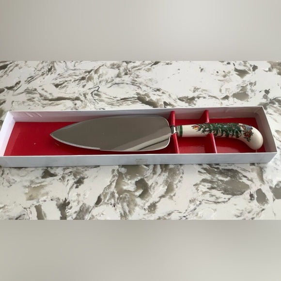 SPODE Christmas Tree Cake Slicer Server England Flatware Stainless
#1029243 - Picture 3 of 6